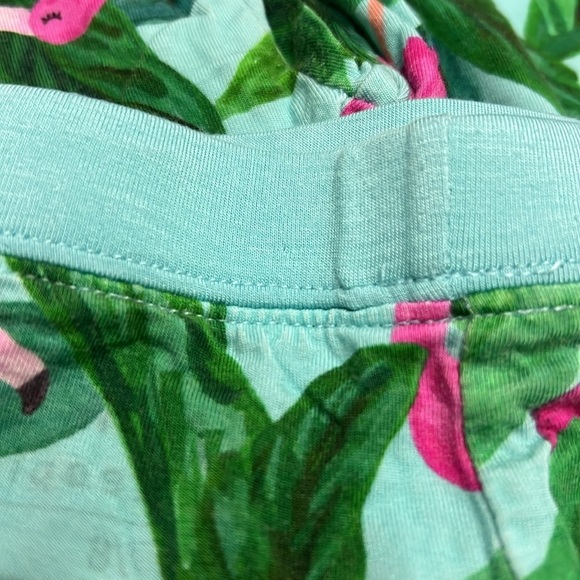 Little Sleepies Flamingo pajama shorts only size 7-8 - Picture 9 of 9